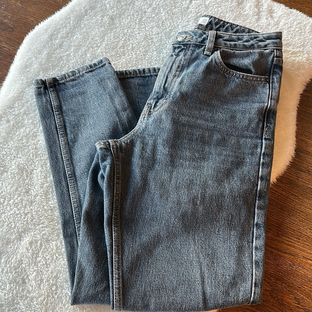 Topshop mom jeans Classic Blue Denim Jeans